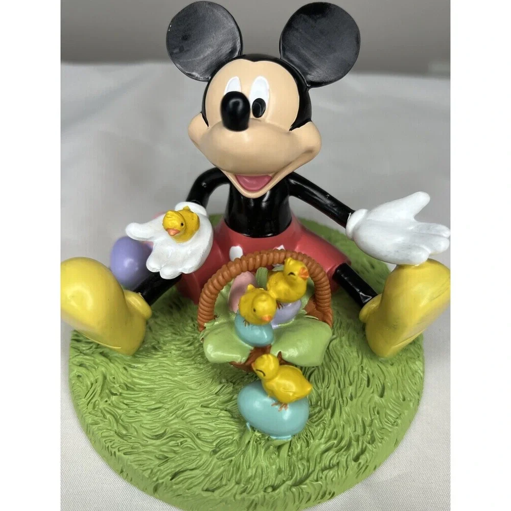 Disney‎ Mickey Mouse Easter Chicks Eggs Figurine Kohl's 2022 Spring Decor
